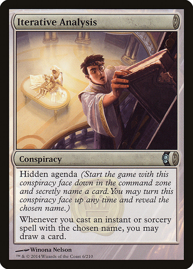 Iterative Analysis [Conspiracy] | Gate City Games LLC