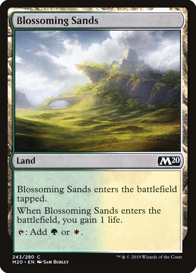 Blossoming Sands [Core Set 2020] | Gate City Games LLC