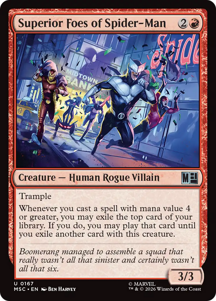 Superior Foes of Spider-Man [Marvel Super Heroes Commander] | Gate City Games LLC