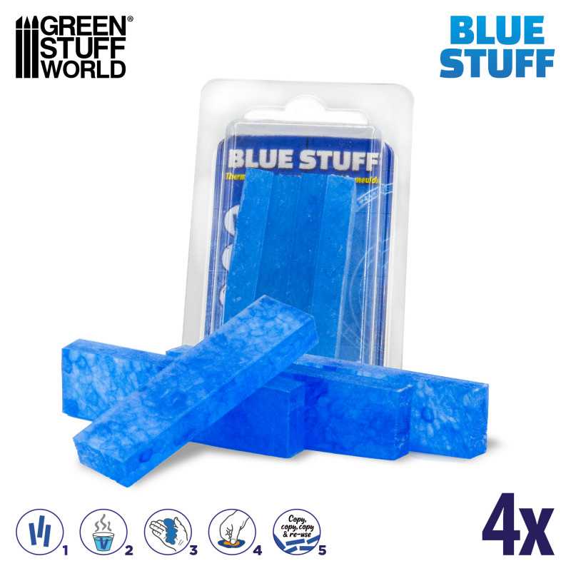 Green Stuff World Blue Stuff Mold Bars | Gate City Games LLC