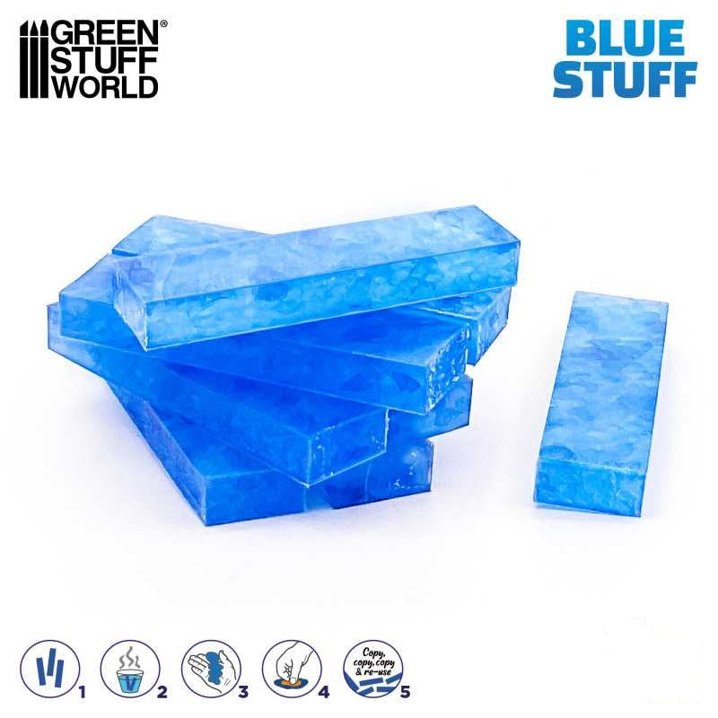 Green Stuff World Blue Stuff Mold Bars | Gate City Games LLC