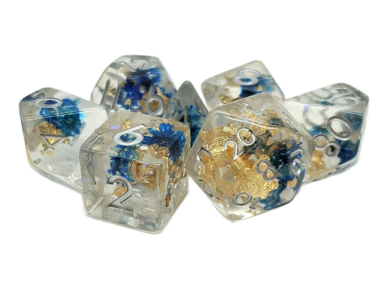 Old School Dice - 7 Piece DnD RPG Dice Set | Gate City Games LLC