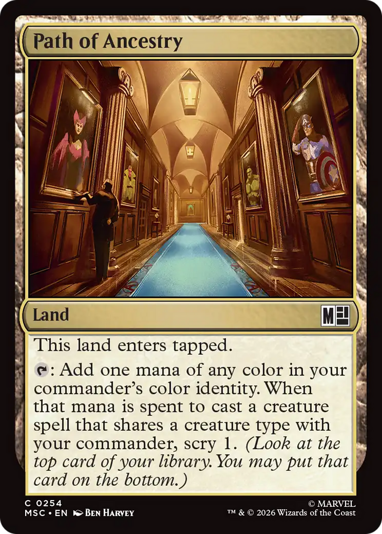Path of Ancestry [Marvel Super Heroes Commander] | Gate City Games LLC