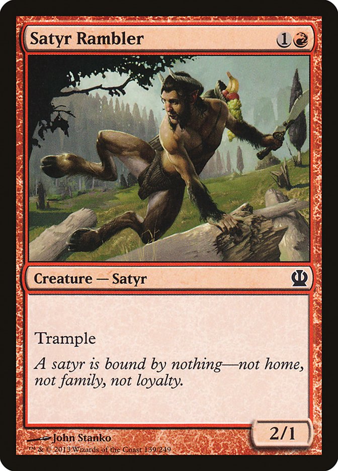 Satyr Rambler [Theros] | Gate City Games LLC