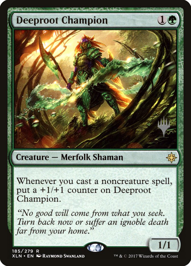 Deeproot Champion (Promo Pack) [Ixalan Promos] | Gate City Games LLC