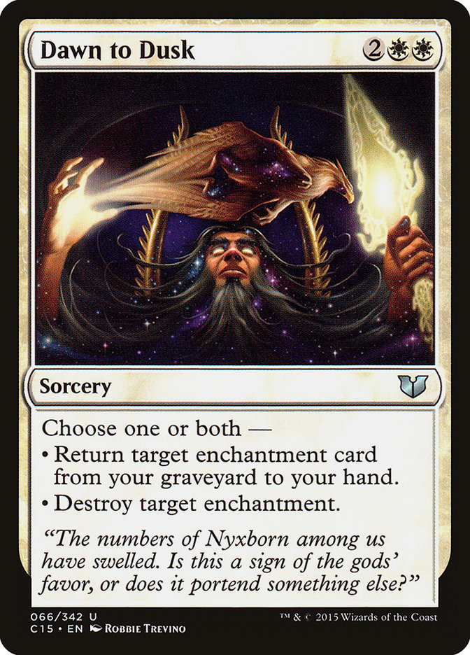 Dawn to Dusk [Commander 2015] | Gate City Games LLC