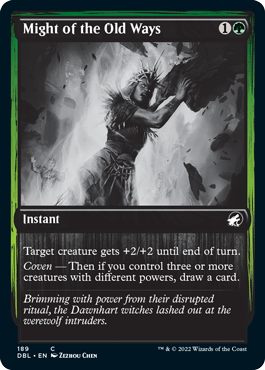Might of the Old Ways [Innistrad: Double Feature] | Gate City Games LLC