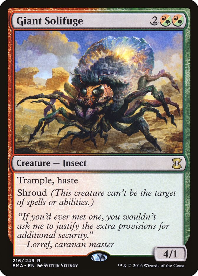 Giant Solifuge [Eternal Masters] | Gate City Games LLC
