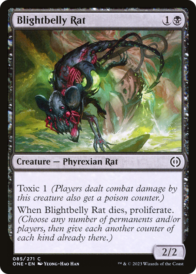 Blightbelly Rat [Phyrexia: All Will Be One] | Gate City Games LLC