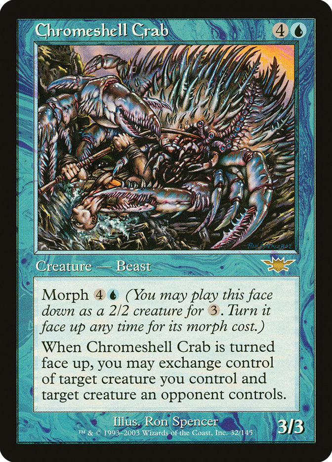 Chromeshell Crab [Legions] | Gate City Games LLC