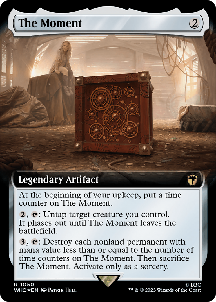 The Moment (Extended Art) (Surge Foil) [Doctor Who] | Gate City Games LLC
