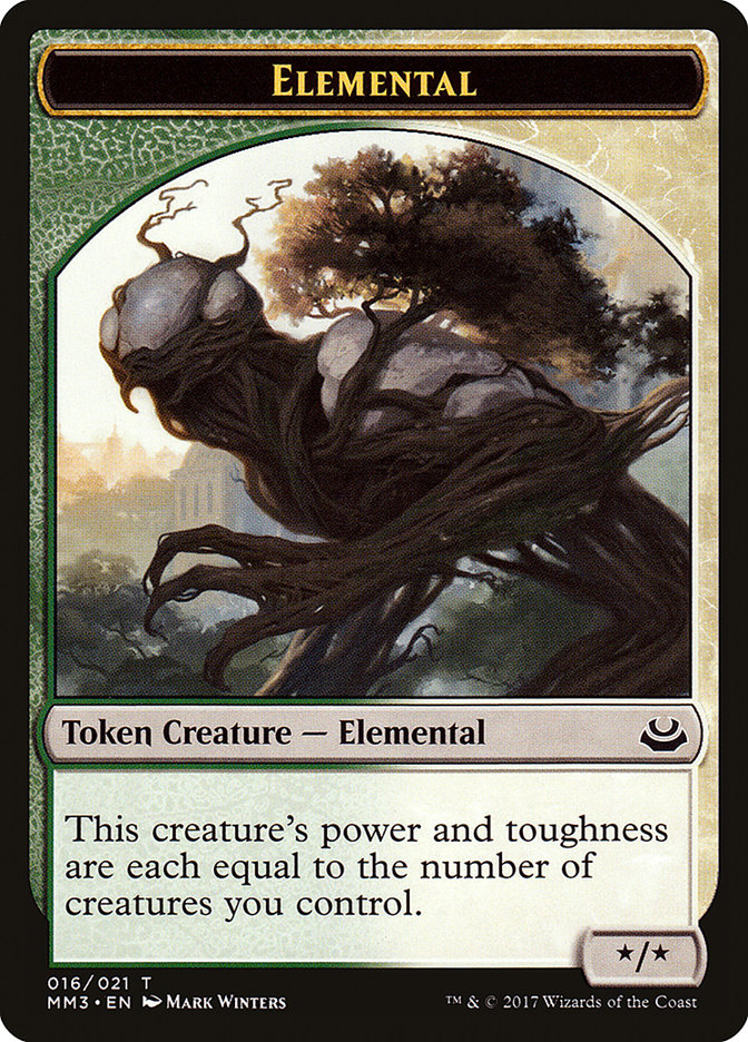 Elemental Token [Modern Masters 2017 Tokens] | Gate City Games LLC