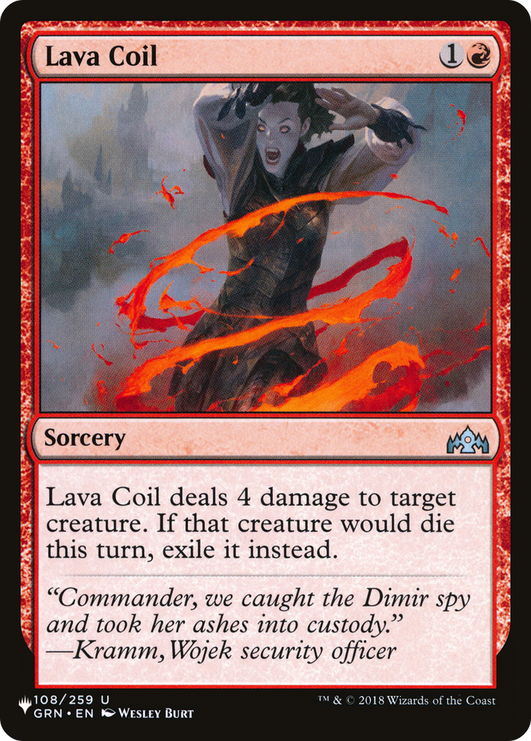 Lava Coil [The List] | Gate City Games LLC