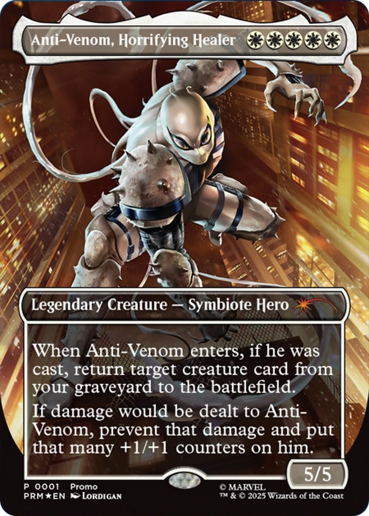 Anti-Venom, Horrifying Healer (Borderless) [Media Promos] | Gate City Games LLC