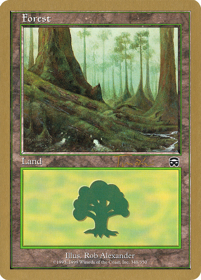 Forest (jt348) (Jan Tomcani) [World Championship Decks 2001] | Gate City Games LLC
