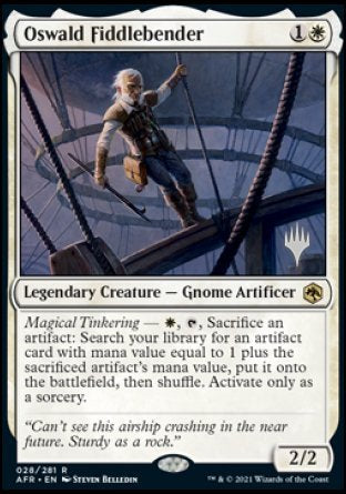 Oswald Fiddlebender (Promo Pack) [Dungeons & Dragons: Adventures in the Forgotten Realms Promos] | Gate City Games LLC