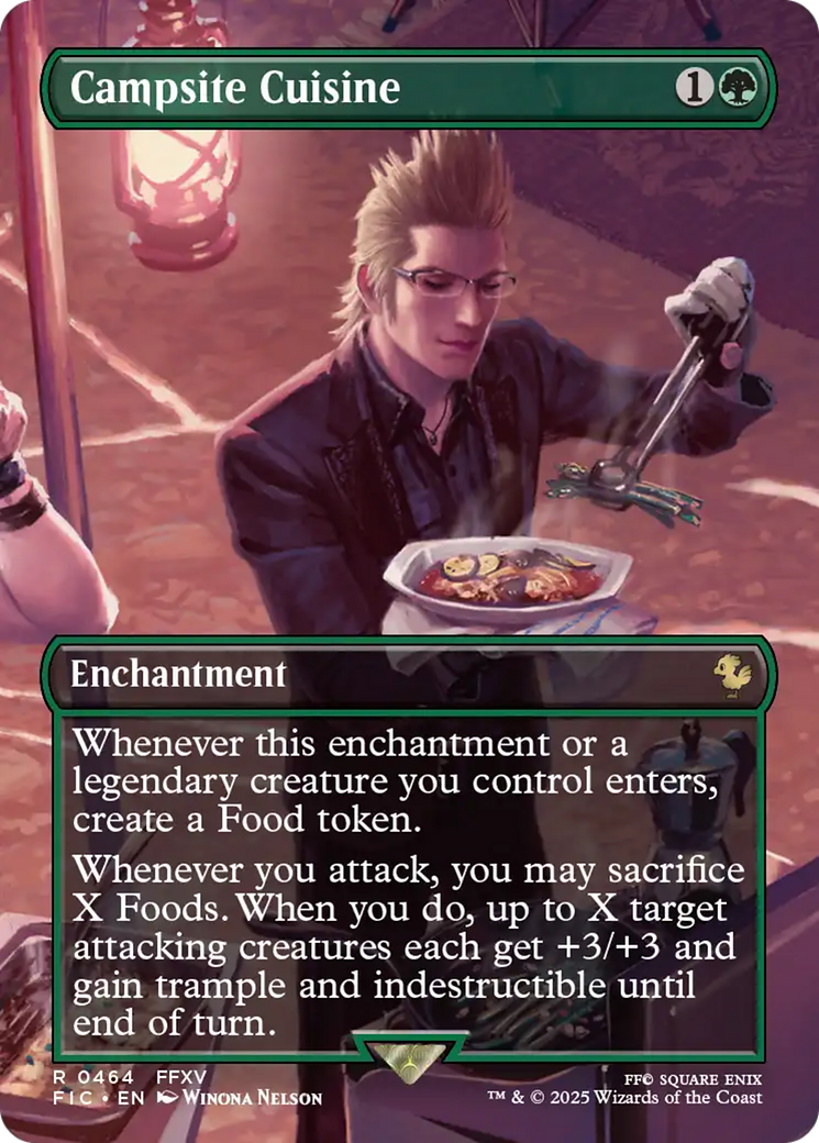 Campsite Cuisine (Borderless) [FINAL FANTASY Commander] | Gate City Games LLC