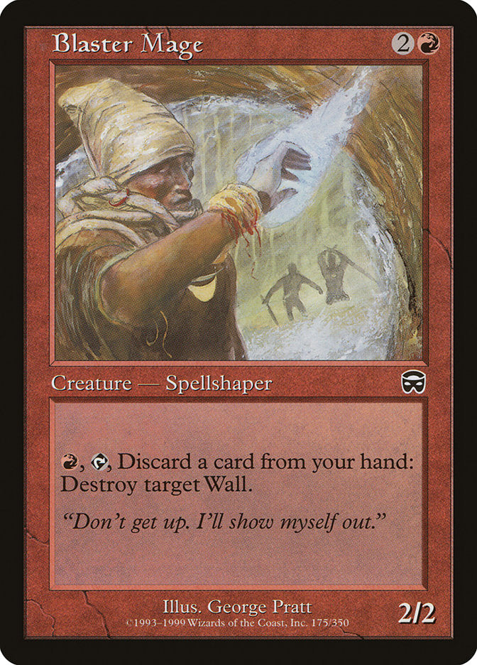 Blaster Mage [Mercadian Masques] | Gate City Games LLC