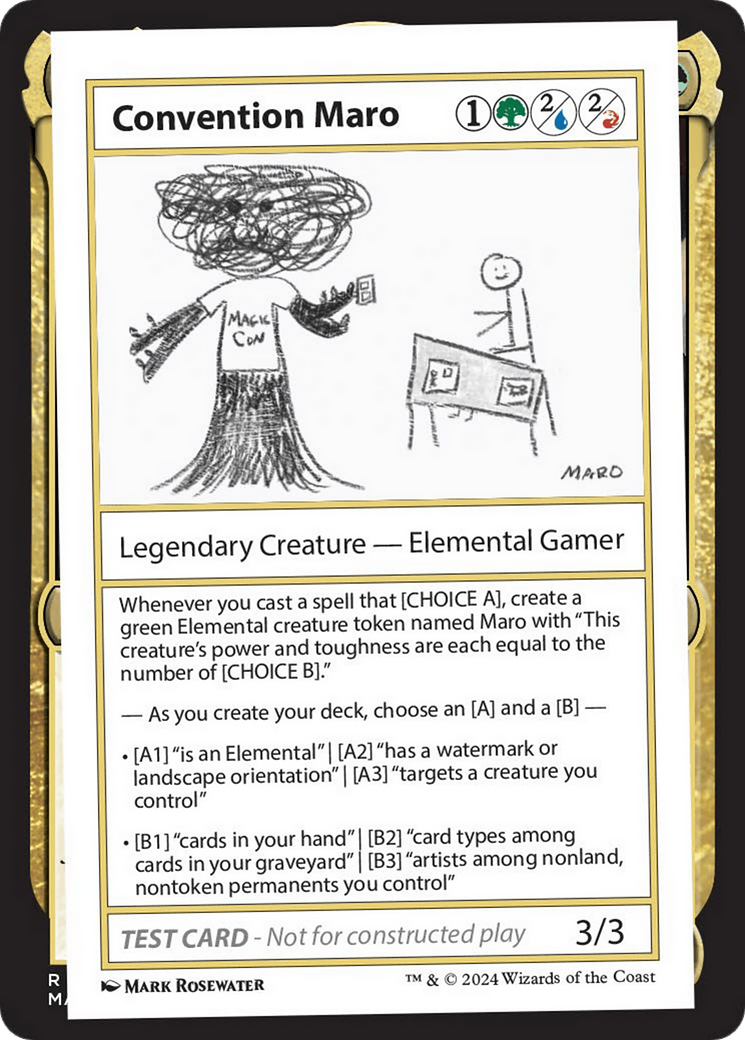 Convention Maro [Mystery Booster] | Gate City Games LLC