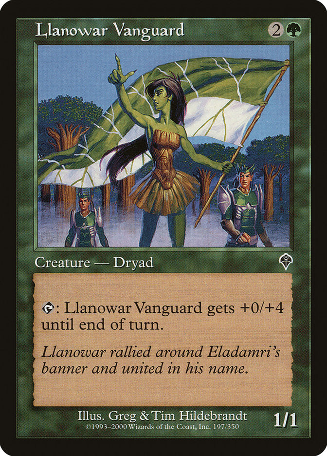 Llanowar Vanguard [Invasion] | Gate City Games LLC