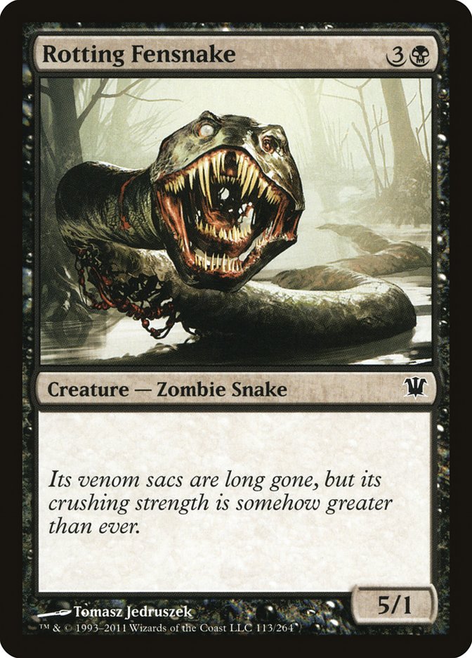Rotting Fensnake [Innistrad] | Gate City Games LLC