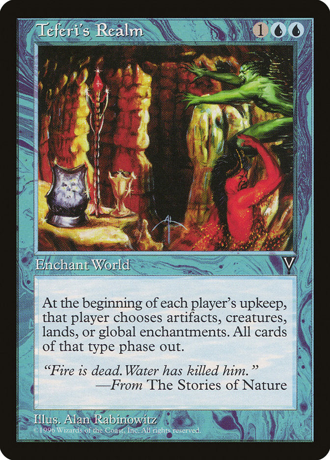 Teferi's Realm [Visions] | Gate City Games LLC