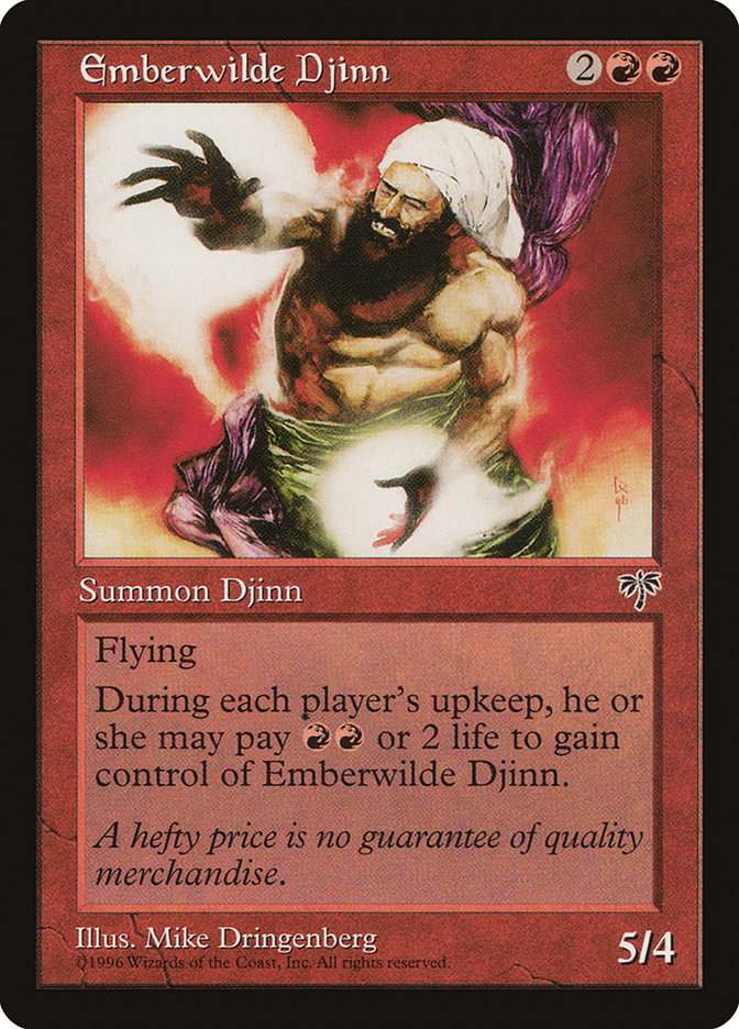 Emberwilde Djinn [Mirage] | Gate City Games LLC