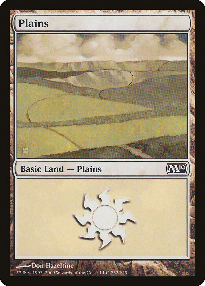 Plains (232) [Magic 2010] | Gate City Games LLC