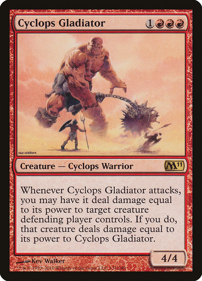 Cyclops Gladiator [Magic 2011] | Gate City Games LLC