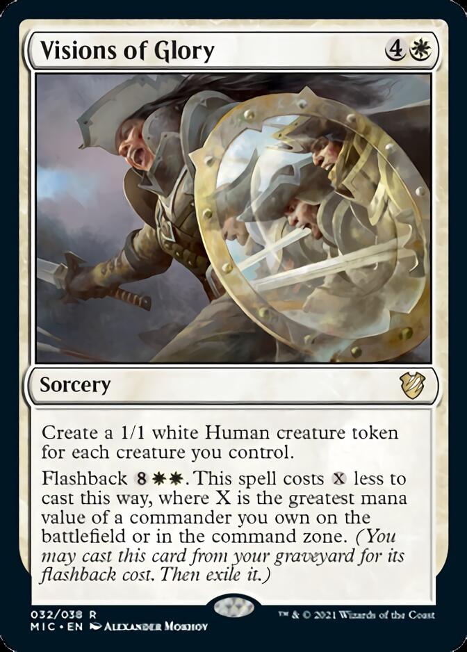 Visions of Glory [Innistrad: Midnight Hunt Commander] | Gate City Games LLC