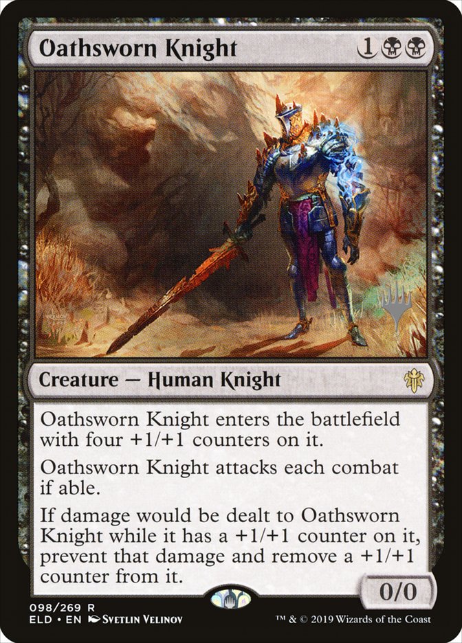 Oathsworn Knight (Promo Pack) [Throne of Eldraine Promos] | Gate City Games LLC