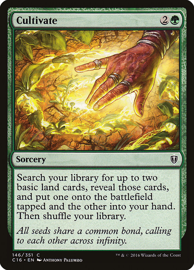 Cultivate [Commander 2016] | Gate City Games LLC