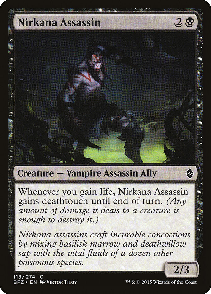 Nirkana Assassin [Battle for Zendikar] | Gate City Games LLC