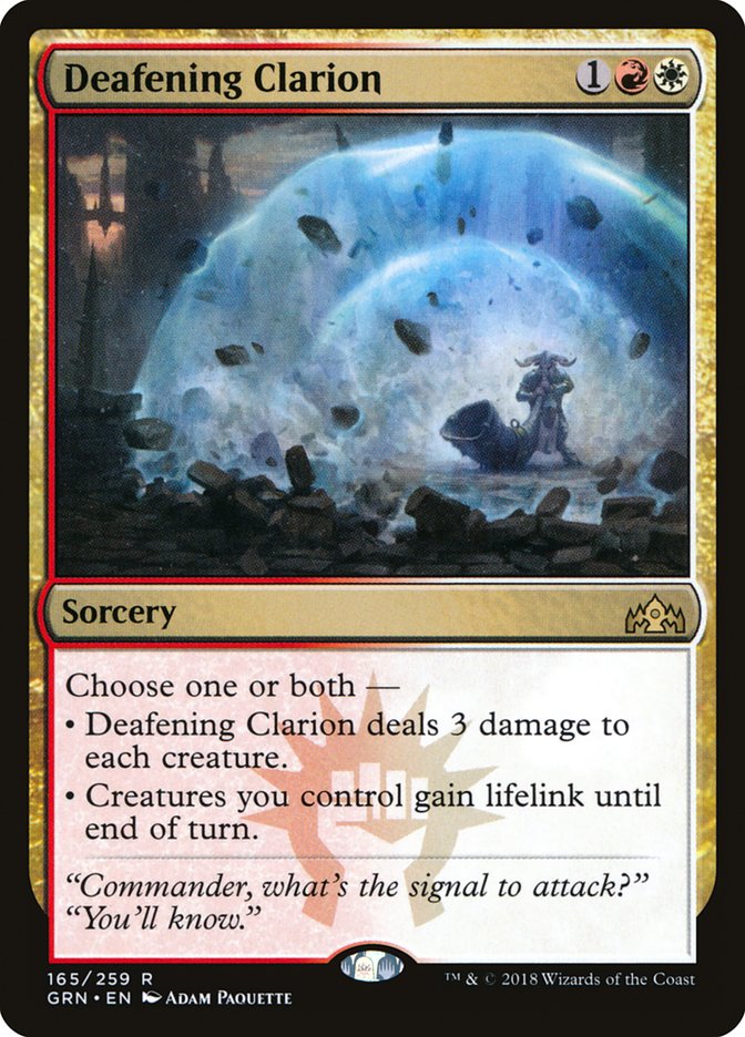 Deafening Clarion [Guilds of Ravnica] | Gate City Games LLC