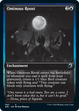 Ominous Roost [Innistrad: Double Feature] | Gate City Games LLC