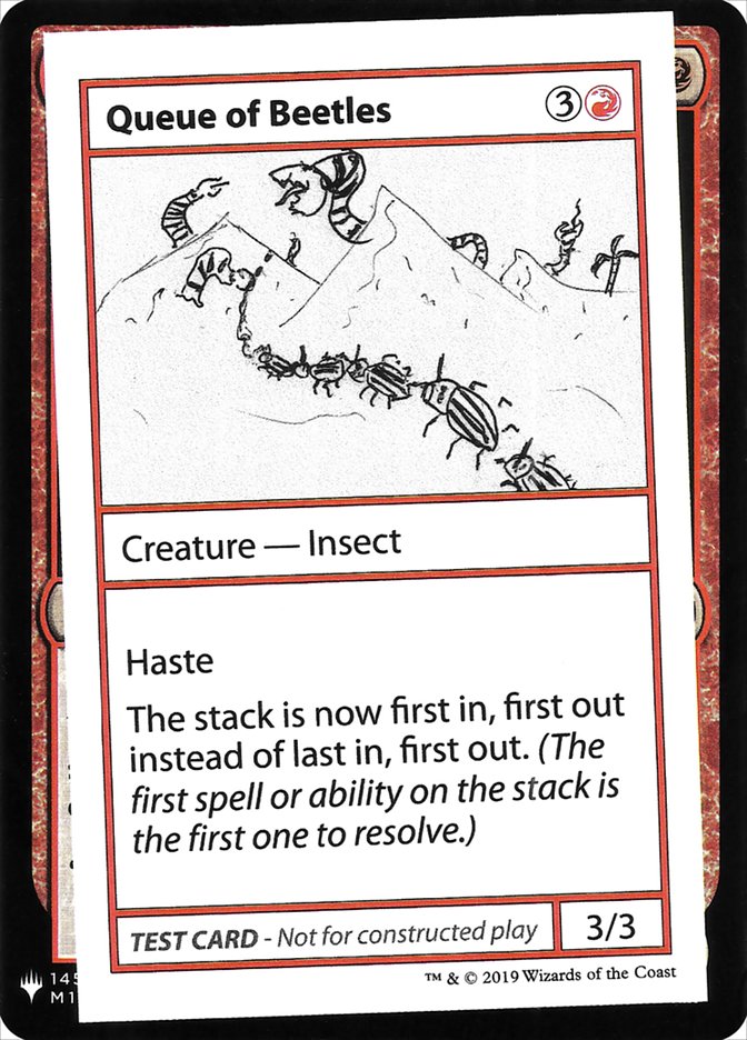 Queue of Beetles [Mystery Booster Playtest Cards] | Gate City Games LLC