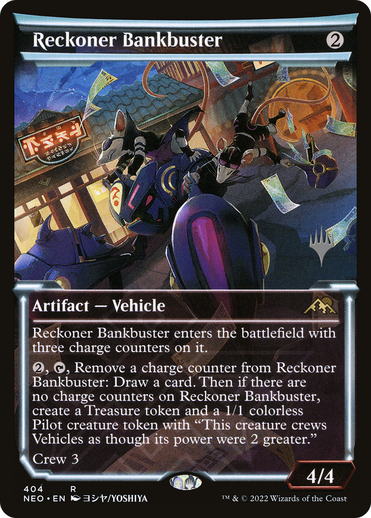 Reckoner Bankbuster (Showcase) [The Brothers' War Promos] | Gate City Games LLC