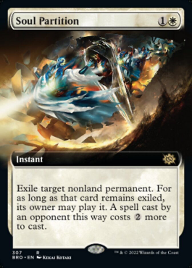 Soul Partition (Extended Art) [The Brothers' War] | Gate City Games LLC