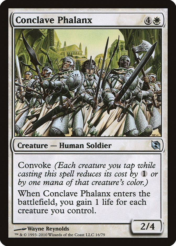 Conclave Phalanx [Duel Decks: Elspeth vs. Tezzeret] | Gate City Games LLC