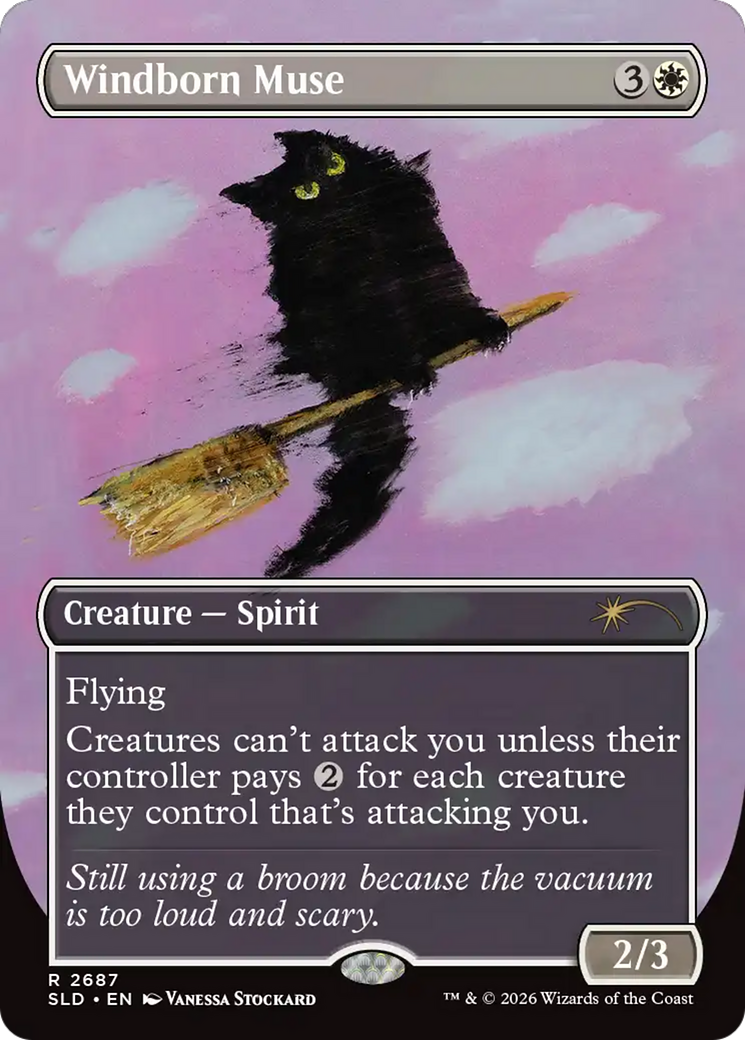 Windborn Muse [Secret Lair Drop Series] | Gate City Games LLC