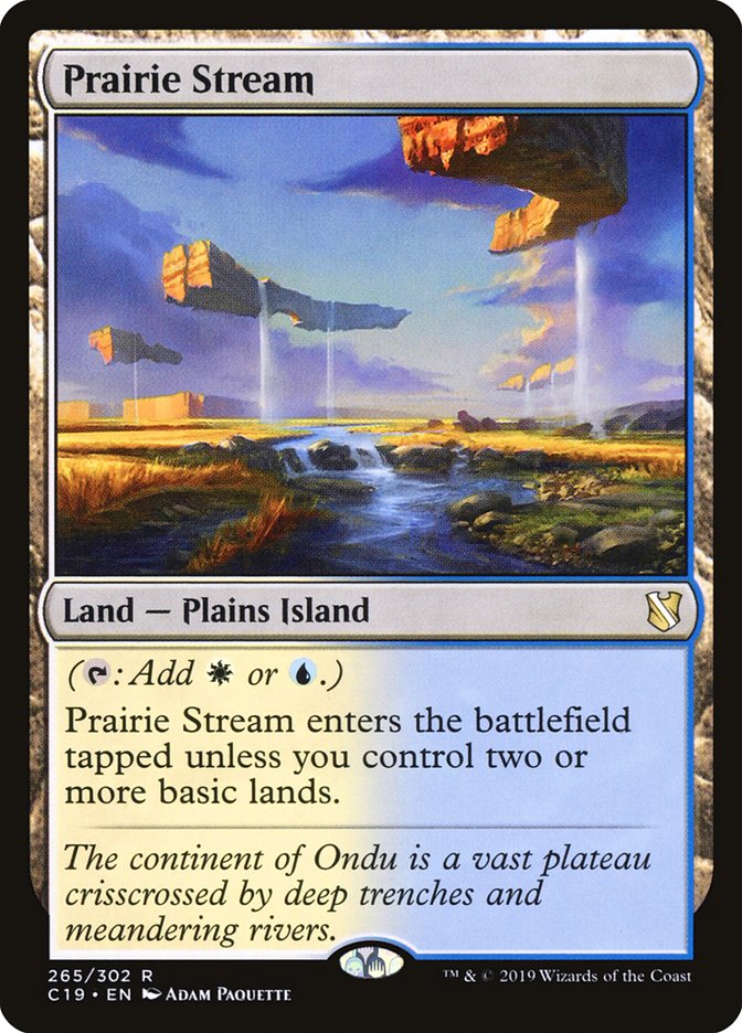 Prairie Stream [Commander 2019] | Gate City Games LLC