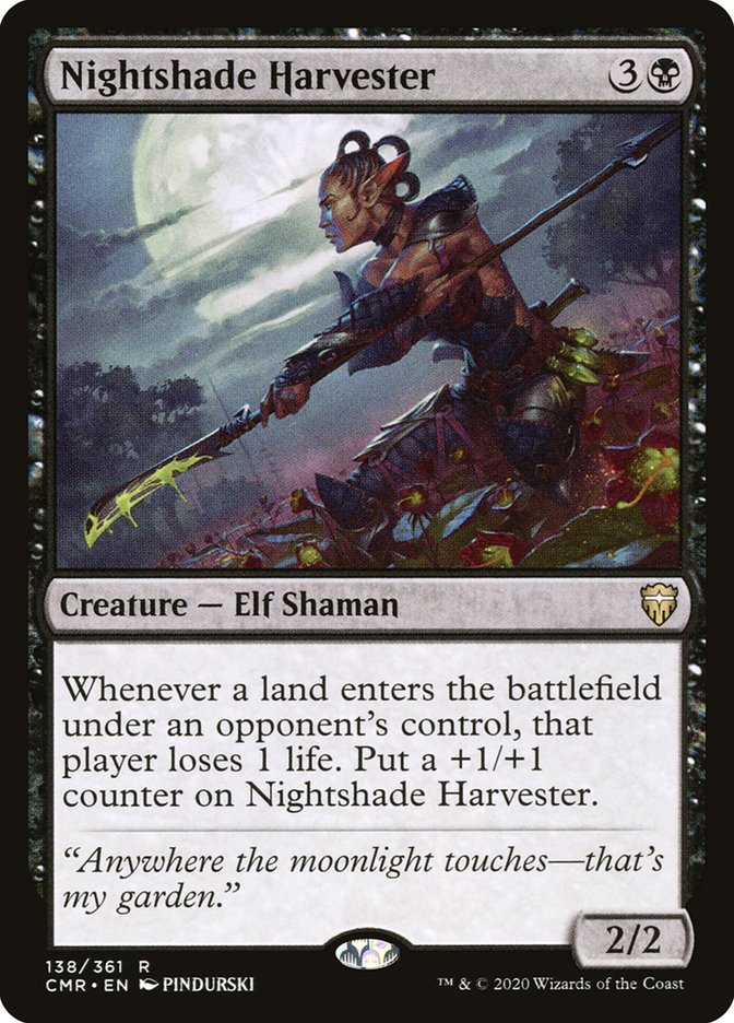 Nightshade Harvester [Commander Legends] | Gate City Games LLC