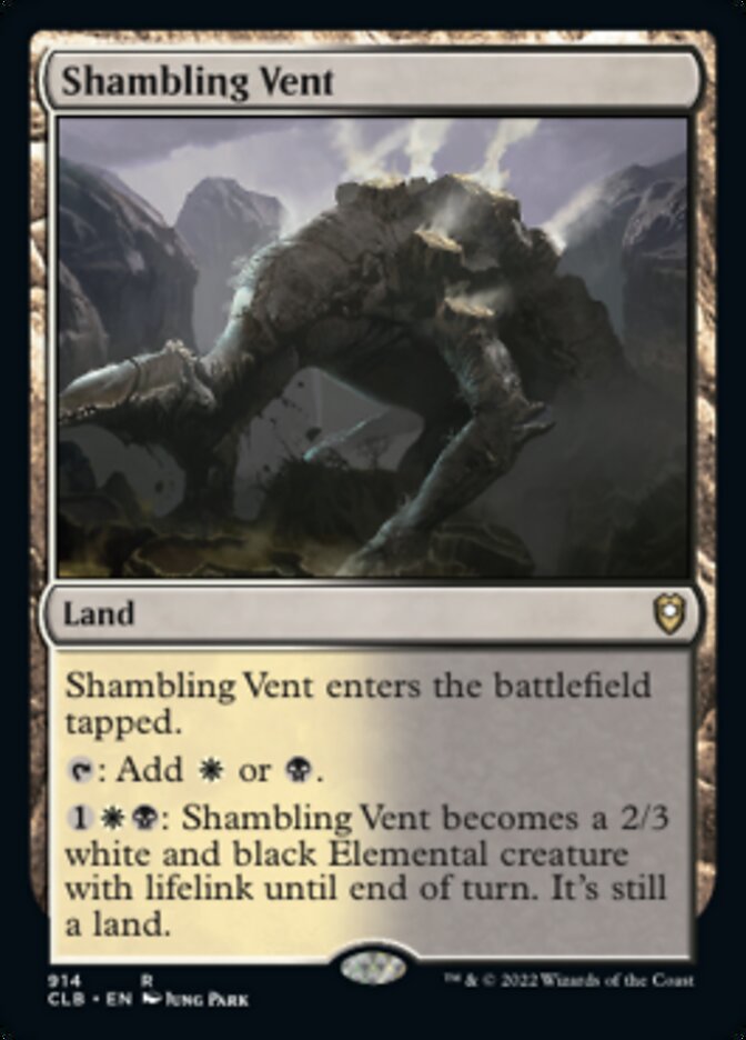 Shambling Vent [Commander Legends: Battle for Baldur's Gate] | Gate City Games LLC