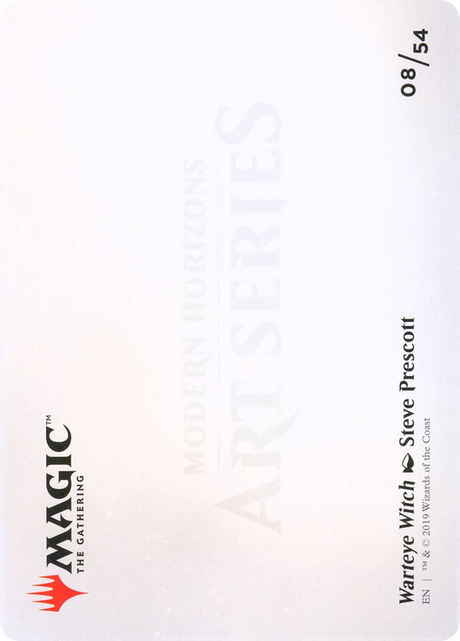 Warteye Witch // Warteye Witch [Modern Horizons Art Series] | Gate City Games LLC