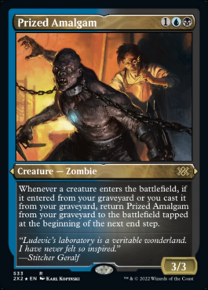 Prized Amalgam (Foil Etched) [Double Masters 2022] | Gate City Games LLC