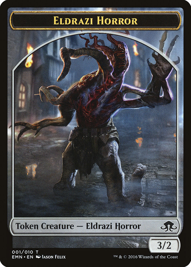 Eldrazi Horror Token [Eldritch Moon Tokens] | Gate City Games LLC