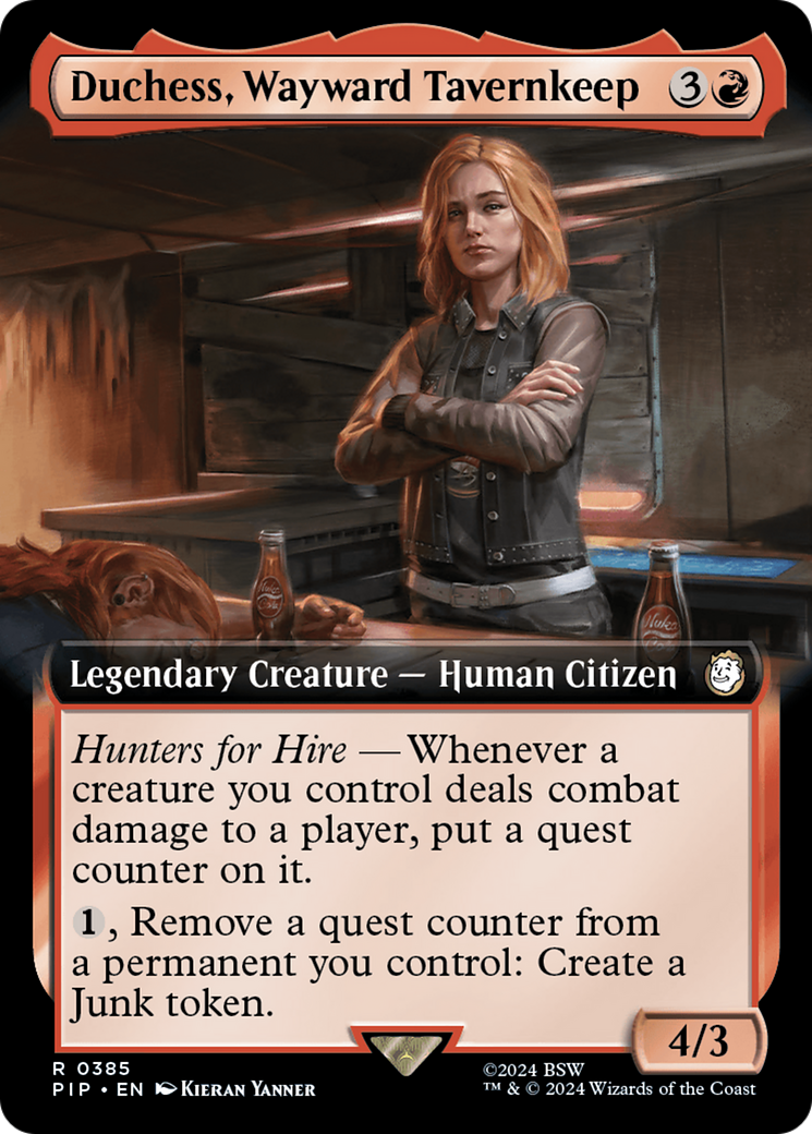 Duchess, Wayward Tavernkeep (Extended Art) [Fallout] | Gate City Games LLC