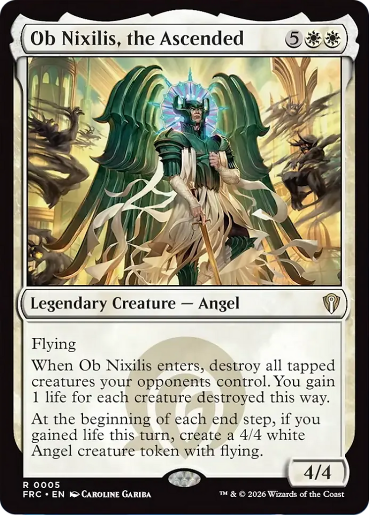 Ob Nixilis, the Ascended [Reality Fracture Commander] | Gate City Games LLC