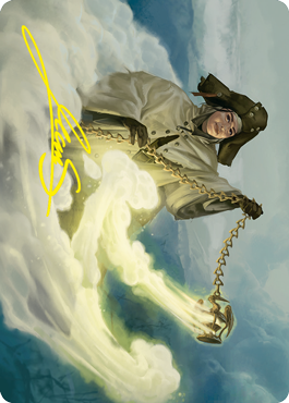 Traveling Minister Art Card (Gold-Stamped Signature) [Innistrad: Crimson Vow Art Series] | Gate City Games LLC
