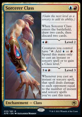 Sorcerer Class (Promo Pack) [Dungeons & Dragons: Adventures in the Forgotten Realms Promos] | Gate City Games LLC